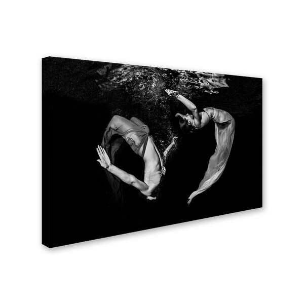 Ken Kiefer 'Grace Underwater' Canvas Art,16x24